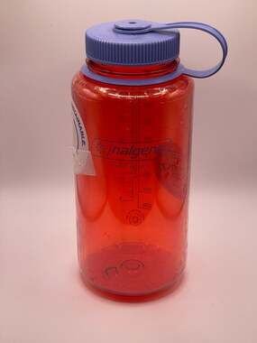 Nalgene Sustain 32 oz. Wide Mouth Water Bottle - Marmalade Orange